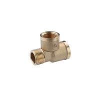 Трійник посилений LexLine 1/2" ВВЗ латунний УК0203-В