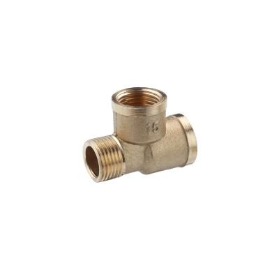 Тройник усиленный LexLine 1/2" ВВН латунный УК0203-В Тройник усиленный LexLine 1/2" ВВН латунный УК0203-В