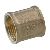 Муфта STA прямая, латунная 3/4".