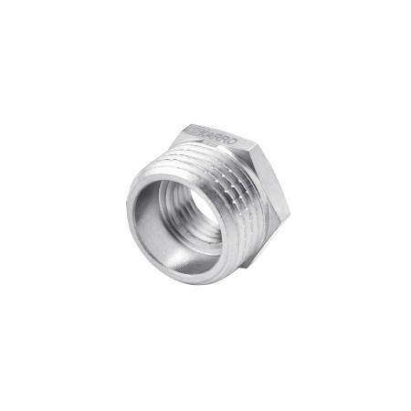 Футорка Karro 3/4"х1/2" ЗВ  нікельована KR-3115
