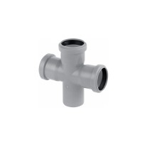 Хрестовина Rozma для внутрішньої каналізації 50х50х50/90°(CV010974)