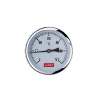 Термометр Karro 1/2" 80 мм 120 ° С KR-1039