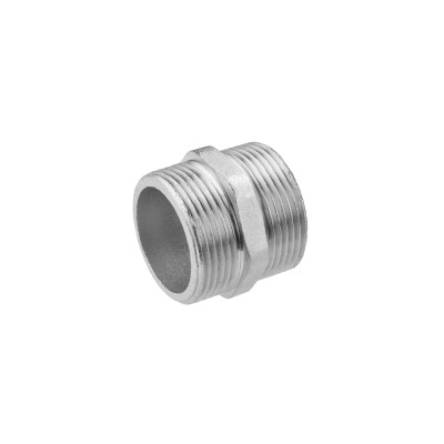 Ниппель усиленный LexLine 1 1/4" НН никелированный НК0516-Вн