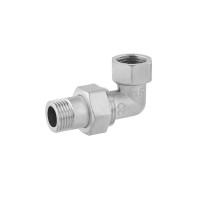 Згін-американка кутова посилена LexLine 1/2" ВЗ нікельована НК0802-Вн