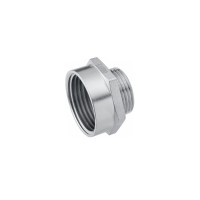 Перехідник Karro 3/4"х1/2" ВЗ нікельований KR-3117
