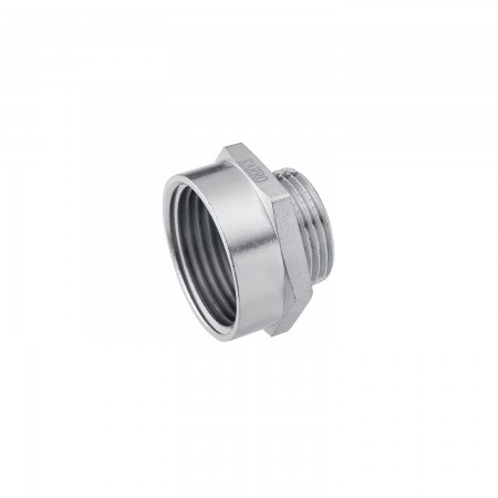 Перехідник Karro 3/4"х1/2" ВЗ нікельований KR-3117