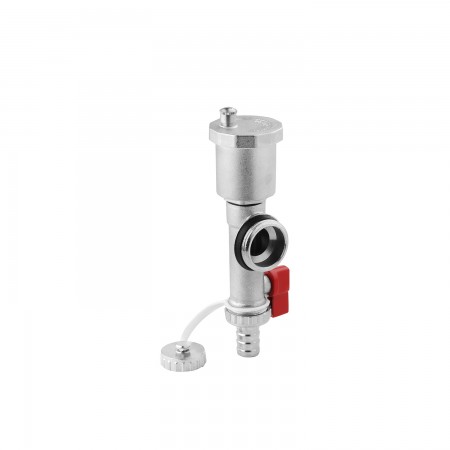 Сливная группа для коллектора Karro 1" РН никелированная KR-17022