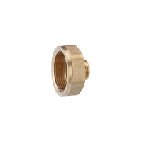 Перехід посилений LexLine 1 1/4 "х1/2" ВЗ латунний УК0610-В