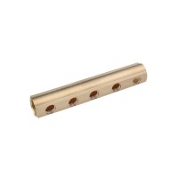 Колектор балка Karro на 5 виходів 1"x1/2" РВ латунний KR-2001