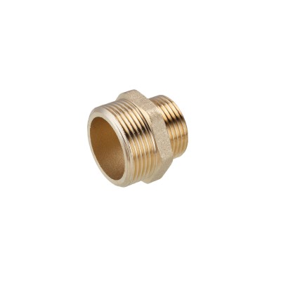 Ниппель переходной усиленный LexLine 1 1/4"х1" НН латунный УК0594-В