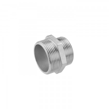 Ніпель перехідний посилений LexLine 1 1/4 "х3/4" ЗЗ нікельований НК0593-Вн