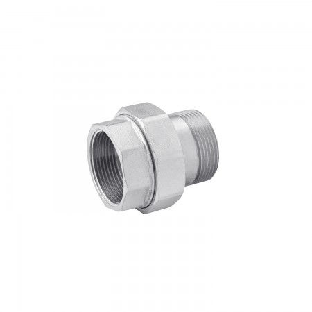 Зганяння-американка пряма Karro 2" ВЗ нікельована KR-3102