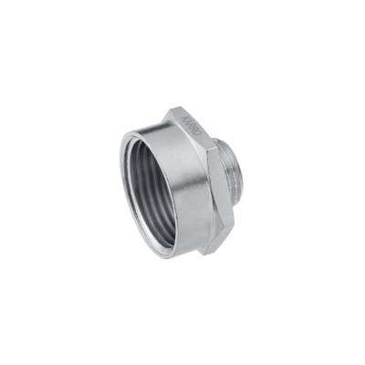 Переходник Karro 1"х3/4" ВН никелированный KR-3117 Переходник Karro 1"х3/4" ВН никелированный KR-3117