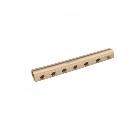 Колектор балка Karro на 7 виходів 1"x1/2" РВ латунний KR-2001