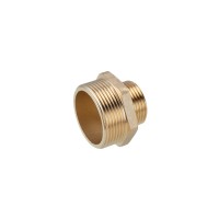 Ніпель перехідний посилений LexLine 1 1/2"х1" ЗЗ латунний УК0509-В 