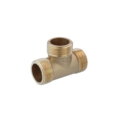 Тройник усиленный LexLine 3/4"ННН латунный УК0660-В Тройник усиленный LexLine 3/4"ННН латунный УК0660-В