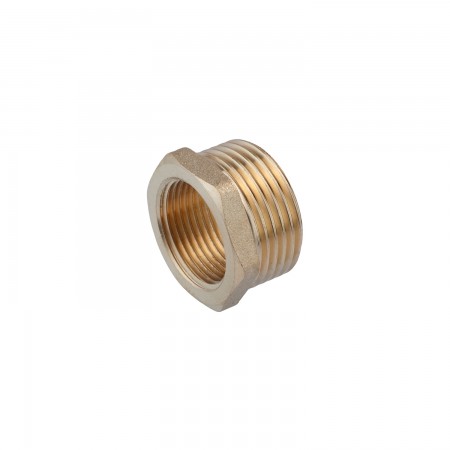 Футорка посилена LexLine 1 1/4 "х1" ЗВ латунна УК0711-В