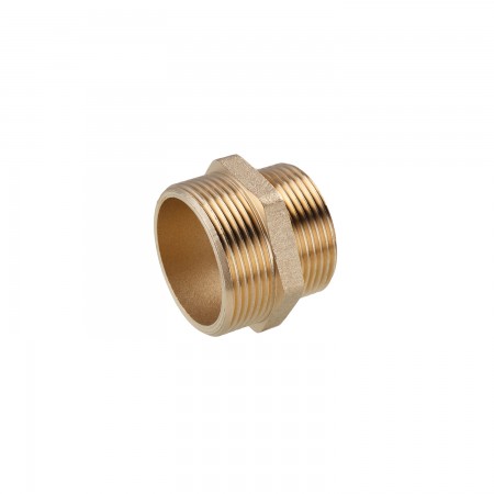 Ніпель перехідний посилений LexLine 1 1/2 "х1 1/4" ЗЗ латунний УК0522-В