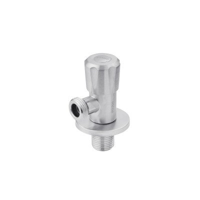 Кран приборный для подключения Karro 1/2"х1/2" НН нержавеющая сталь KR-3131S Кран приборный для подключения Karro 1/2"х1/2" НН нержавеющая сталь KR-3131S