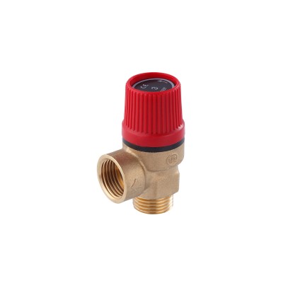 Предохранительный клапан Karro 1/2" ВН 3 Bar латунный