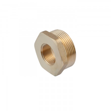 Футорка посилена LexLine 1 1/2 "х3/4" ЗВ латунна УК0724-В