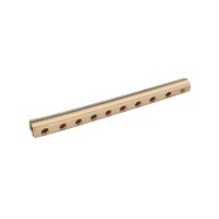 Колектор балка Karro на 10 виходів 1"x1/2" РВ латунний KR-2001