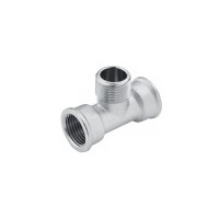 Трійник Karro 1/2" ВЗВ нікельований KR-3213