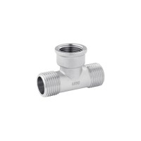 Трійник Karro 1/2" ЗВЗ нікельований KR-3213