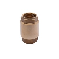 Зворотній клапан Karro 1 1/4" ВВ з шторним латунним KR-6120