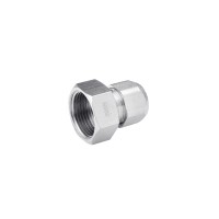 Муфта металопластикова Karro 16х3/4" РВ нікельована KR-0521