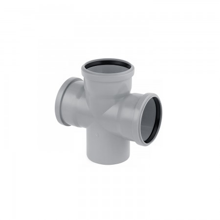 Крестовина Rozma для внутренней канализации  110х110х110/90°(CV017105)