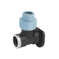 Коліно настінне ПЕ SantehPlast 25х1/2" РВ
