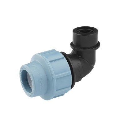 Колено ПЭ SantehPlast 25х1/2" РВ