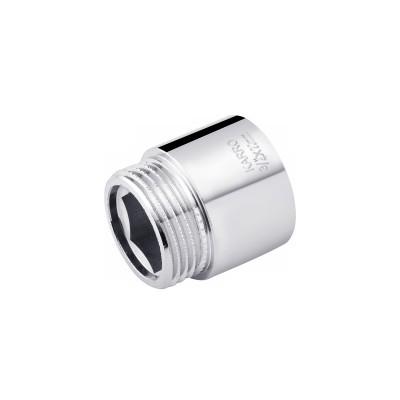 Удлинитель Karro 3/4" ВН, L=20 мм хромированный KR-3209 Удлинитель Karro 3/4" ВН, L=20 мм хромированный KR-3209