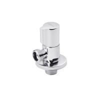 Кран приладовий для підключення Karro 1/2"x1/2" ЗЗ хромований KR-3120 New