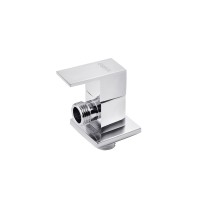 Кран приладовий для підключення Karro 1/2"х1/2" ЗЗ хромований KR-3124