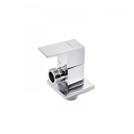 Кран приборный для подключения Karro 1/2"х1/2" НН хромированный KR-3124