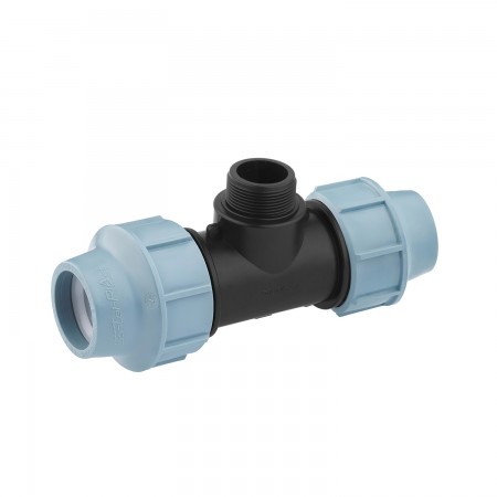 Трійник ПЕ SantehPlast 50х1 1/2" х50 РЗ