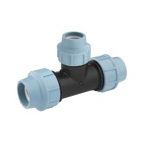 Трійник редукційний ПЕ SantehPlast 110х90х110 мм