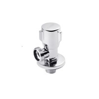 Кран приладовий для підключення Karro 1/2"х3/4" ЗЗ хромований KR-3127