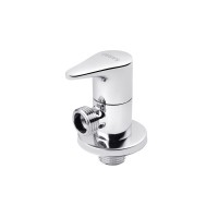 Кран приладовий для підключення Karro 1/2"х1/2" ЗЗ хромований KR-3129