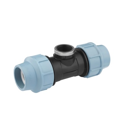 Тройник ПЭ SantehPlast 63х1 1/2"х63 РВ Тройник ПЭ SantehPlast 63х1 1/2"х63 РВ