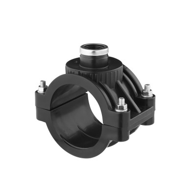 Седловая врезка ПЭ SantehPlast 90х3/4" Седловая врезка ПЭ SantehPlast 90х3/4"