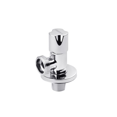Кран приборный для подключения Karro 1/2"х3/4" НН хромированный KR-03112А Кран приборный для подключения Karro 1/2"х3/4" НН хромированный KR-03112А
