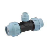 Тройник редукционный ПЭ SantehPlast 50х25х50 мм