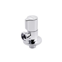 Кран приладовий для підключення Karro 1/2"x3/4" ЗЗ хромований KR-3120 New