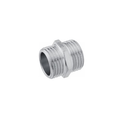 Ниппель Karro 1/4" НН никелированный KR-3113 Ниппель Karro 1/4" НН никелированный KR-3113