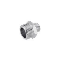 Ніпель перехідний Karro 1/2"х1/4" ЗЗ нікельований KR-3114