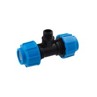 Тройник ПЭ SPT 25х1/2"х25 РН