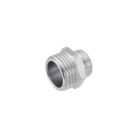 Ніпель перехідний Karro 1/2"х3/8" ЗЗ  нікельований KR-3114